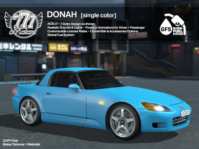 [777] DONAH - Light Blue (Add)