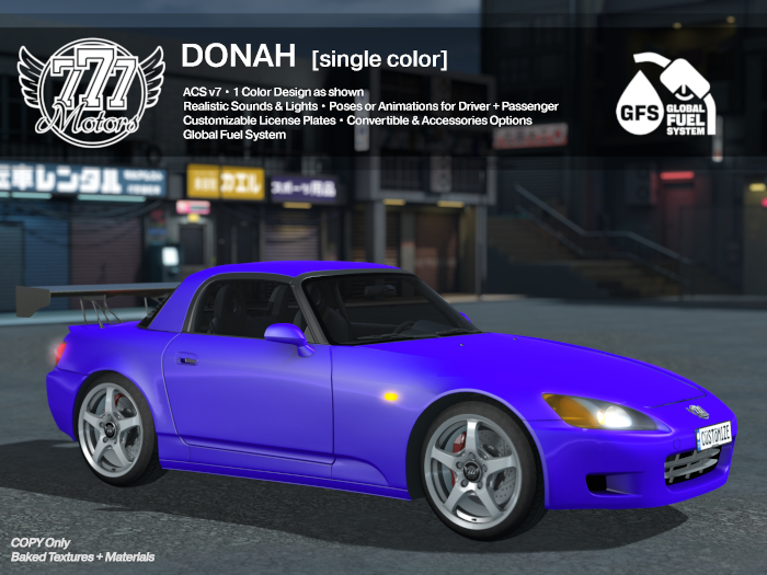 [777] DONAH - Blue Violet (Add)