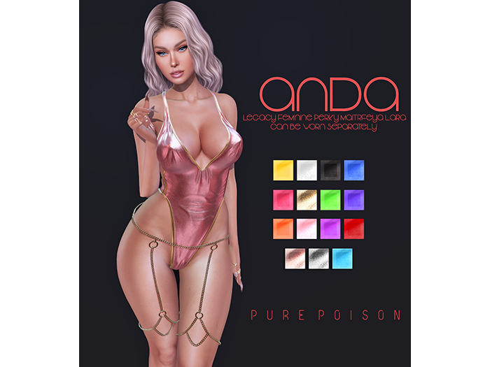 Pure Poison - Anda Body & Garter - Unpack
