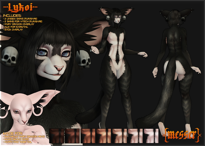 M! Lykoi T7 :{Black}: