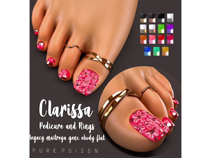 Pure Poison - Clarissa Pedicure & Rings  - Unpack