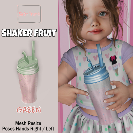 SF Shaker Fruit - Green