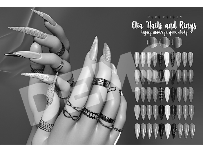 DEMO - Pure Poison - Elia Rings & Nails  - Unpack