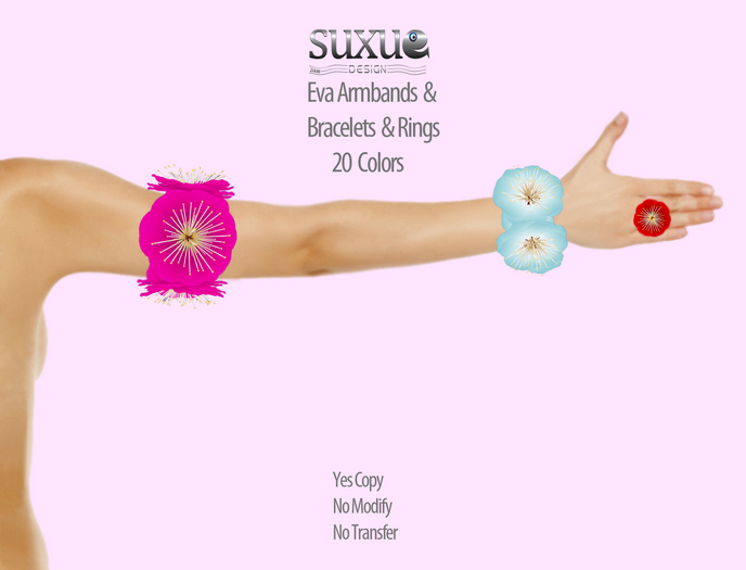 Armband Bracelet Ring Flower