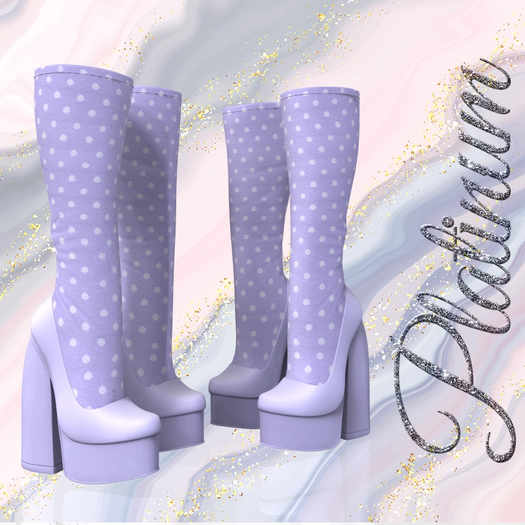 Lilac Boots