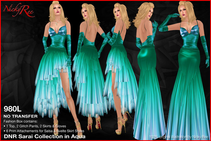 *DNR* Sarai Collection in Aqua