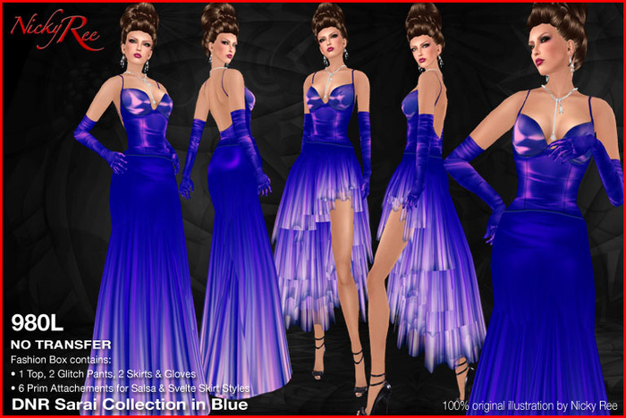 *DNR* Sarai Collection in Blue
