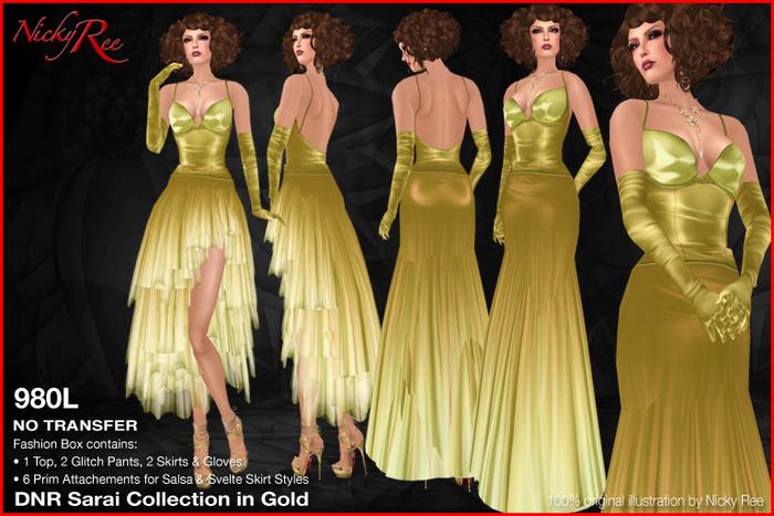 *DNR* Sarai Collection in Gold