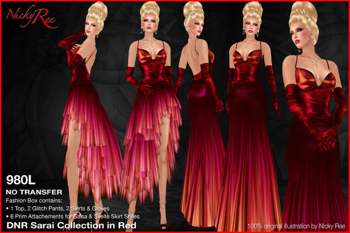 *DNR* Sarai Collection in Red