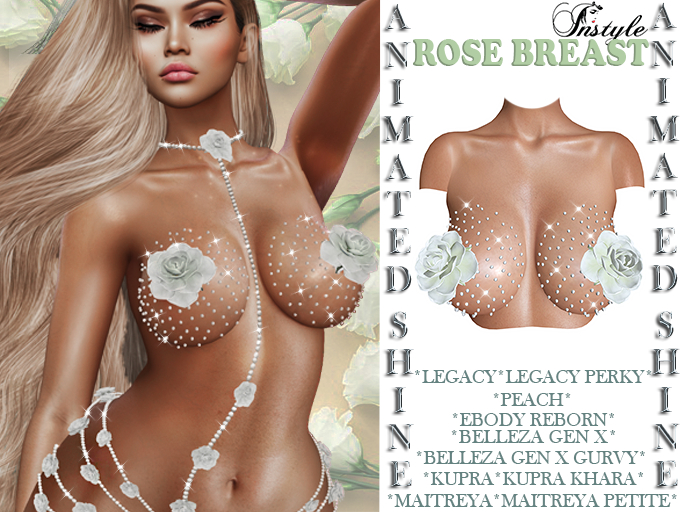 SALE!!!InStyle - Tender ROSE_BREAST *A*