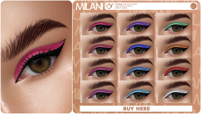 MILANI Cosmetics "Piper" Collection (FATPACK)