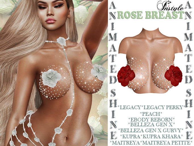 SALE!!!InStyle - Tender ROSE_BREAST *R*