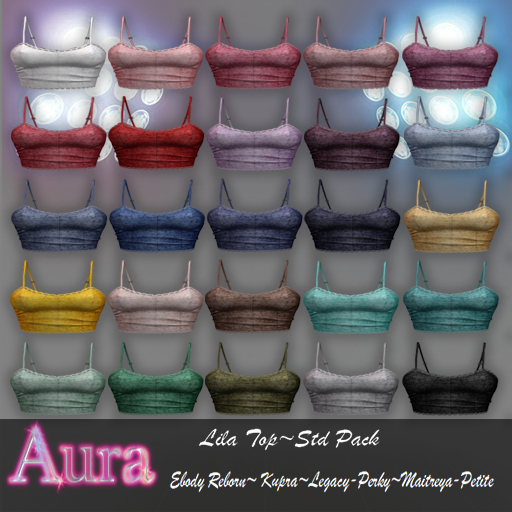 [Aura] Lila Top Std/FATPACK