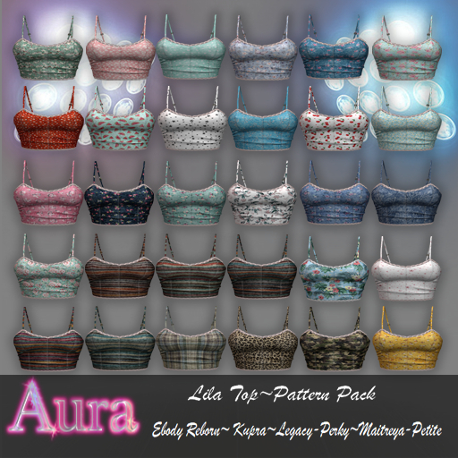 [Aura] Lila Top Pattern/FATPACK