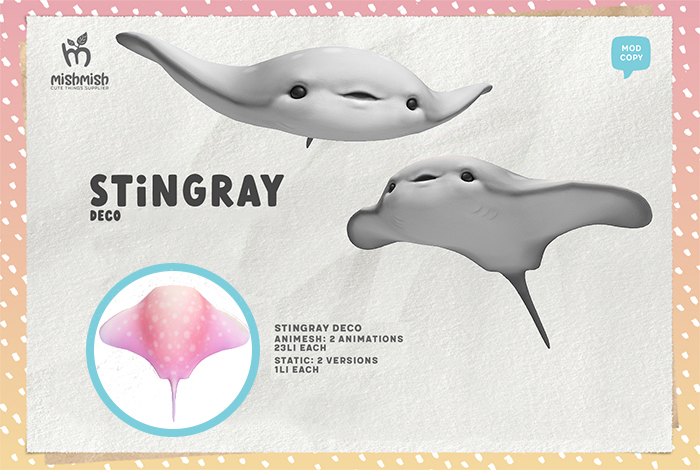 MishMish - Stingray Deco - Candy [Boxed]