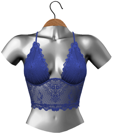 RIOT / Ramsey Lace Tank - Royal