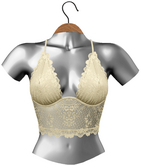 RIOT / Ramsey Lace Tank - Cream