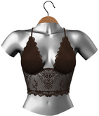 RIOT / Ramsey Lace Tank - Cocoa