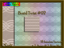 Braid Twist #02 Seamless Texture Pack