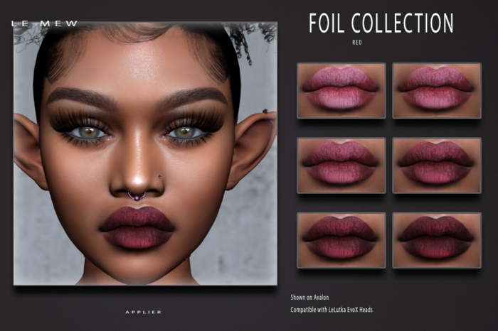 Le Mew - Foil Collection Reds - EvoX HUD