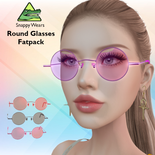 Snappy Round Glasses Pack