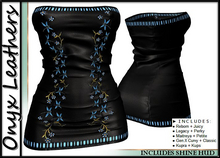Leather Dragonfly Dress