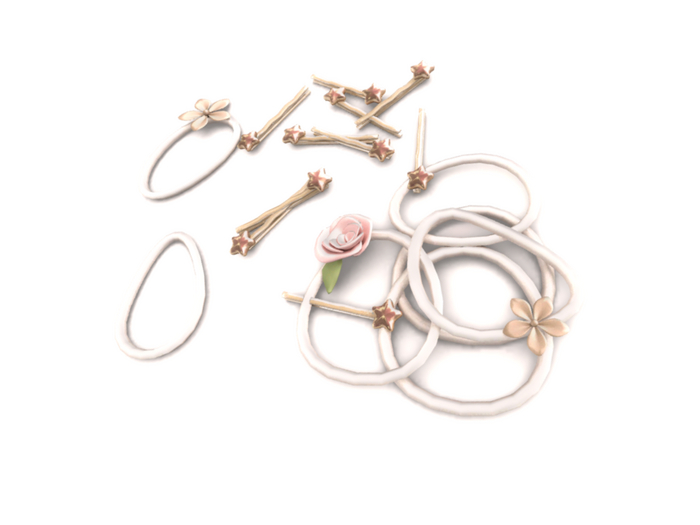+Half-Deer+ Cutie Clutter - Hair Accessories (White)