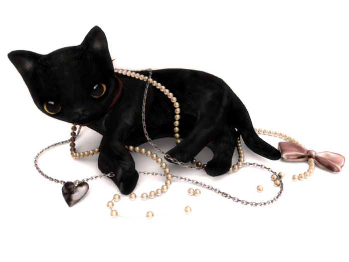 +Half-Deer+ First Class Kitty - Luxury Toys - Noir