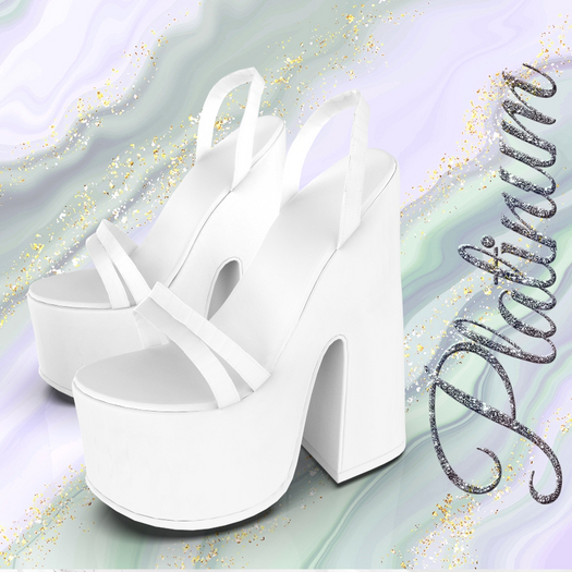 White High Heels