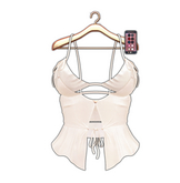 FRANSELA: "Amore" Top White