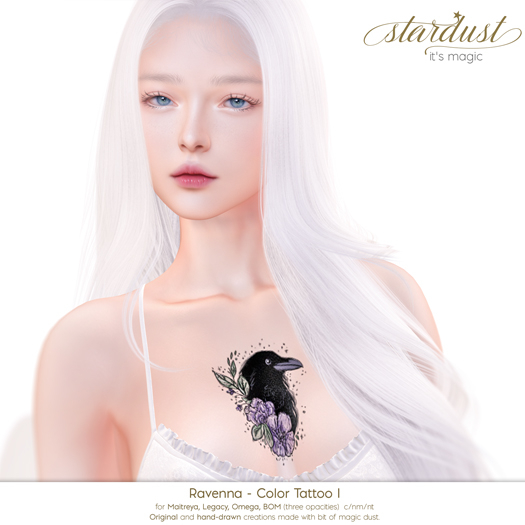Stardust - Ravenna I - Color Tattoo