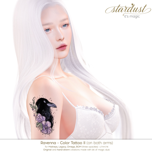 Stardust - Ravenna II - Color Tattoo