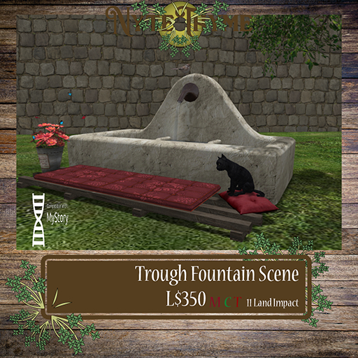 -Nytethyme- Trough Fountain Scene Box