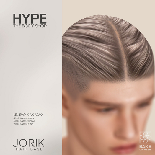 HYPE addon / hairbase  "Jorik" LelEVOX & AK AdvX