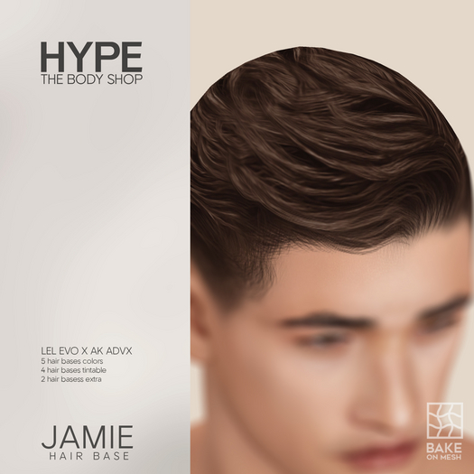 HYPE addon / hairbase  "Jamie" LelEVOX & AK AdvX