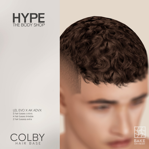 HYPE addon / hairbase  "Colby" LelEVOX & AK AdvX