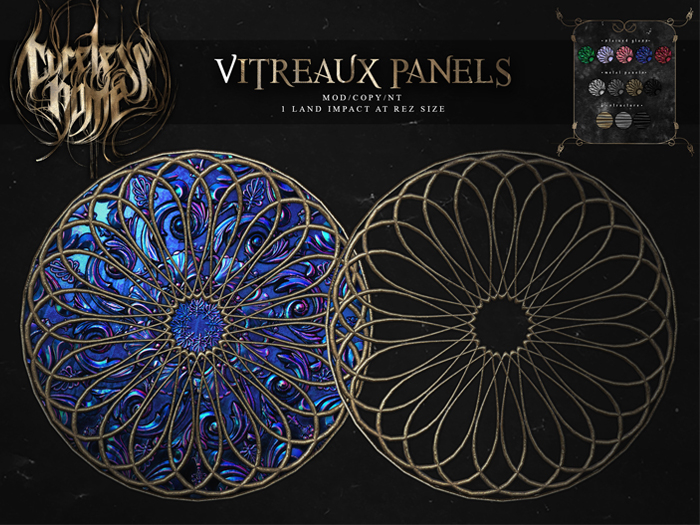 [CURELESS+HOME] Vitreaux Panels