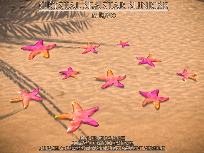 .: Runic :. Crystal Sea Star Sunrise