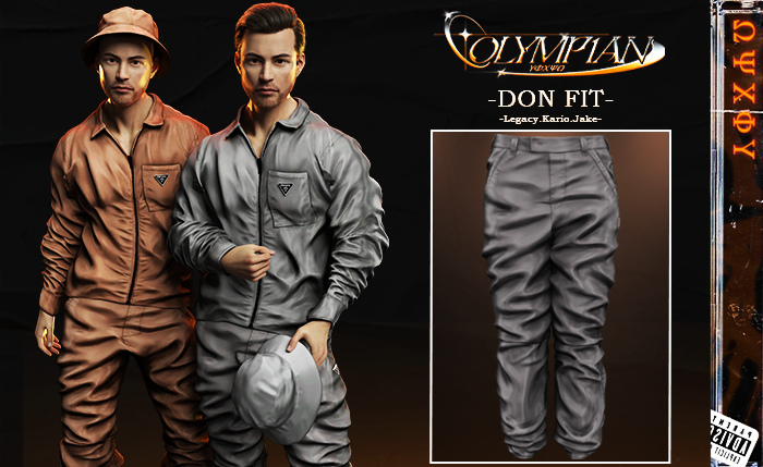 .O. Don Pants x (STEEL)
