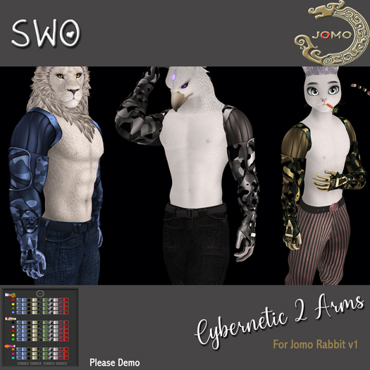 SWO Cybernetic Arms 2 for Jomo Rabbit M v1