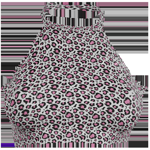 Azukay - Top Sophe White Leopard