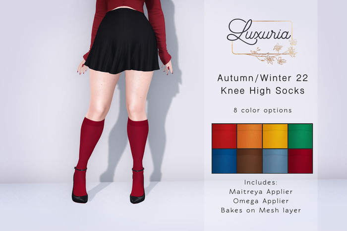 Luxuria - AW 22 Knee High Socks