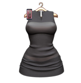 FRANSELA: "Marie" Dress Grey