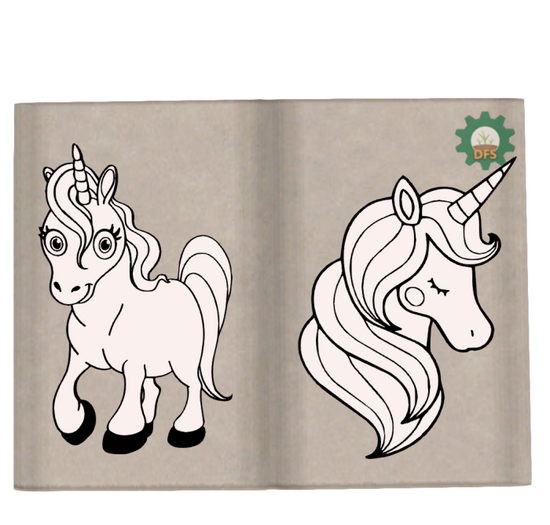 DFS Coloring Book - Unicorn Love (SALE)