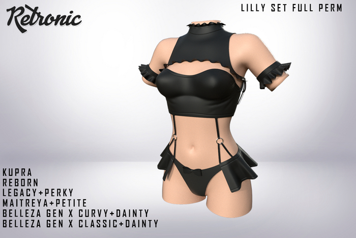 [RETRONIC] Lilly Set Full Perm