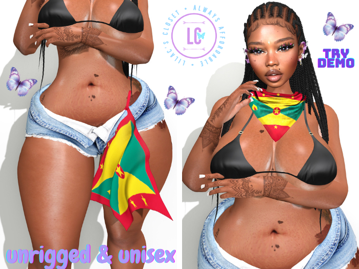 (LC) Flag Fest Set Grenada Unisex