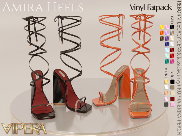 [VIPERA] Amira Heels - Vinyl Fatpack