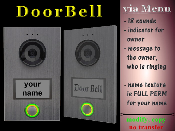 [JF] Doorbell