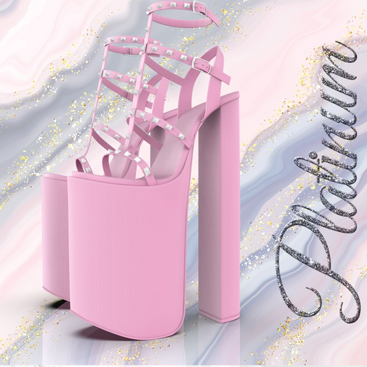 Pink Plateau Heels Maitreya Reborn Erika Kupra Legacy