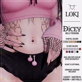 Loki - Dicey Belly Piercing - FATPACK